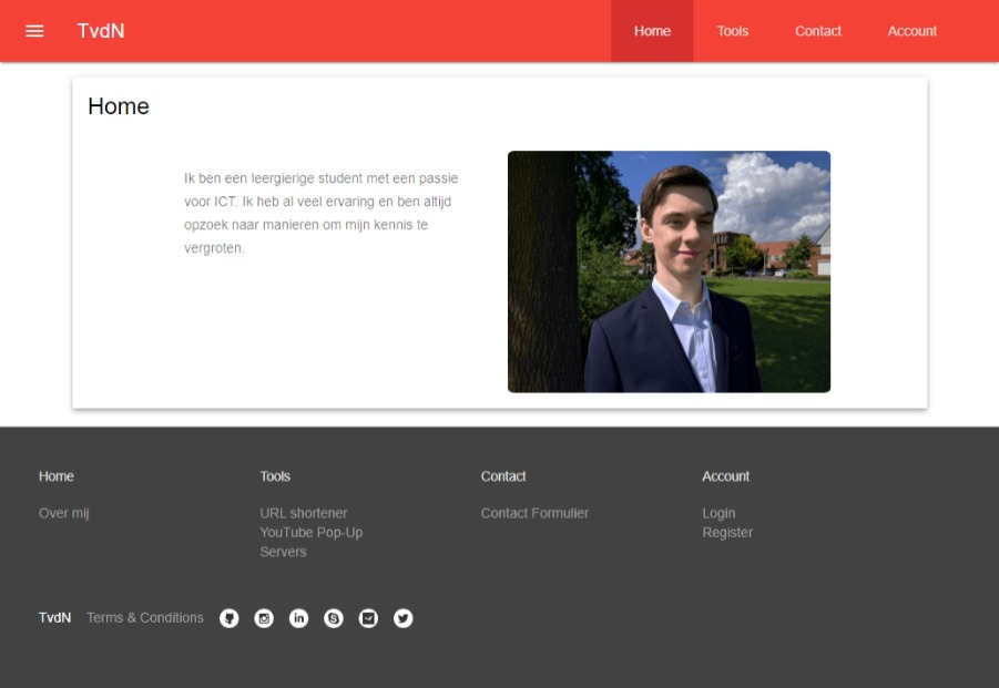 Old personal website